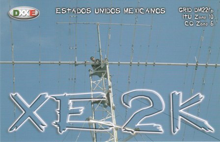 QSL XE2K