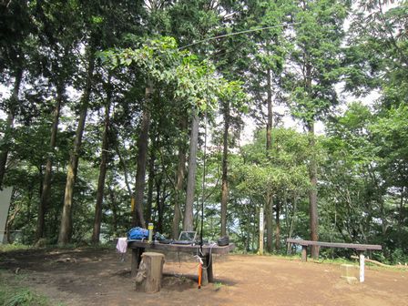 神奈川県秦野市高取山山頂