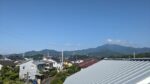 大山稜線描画